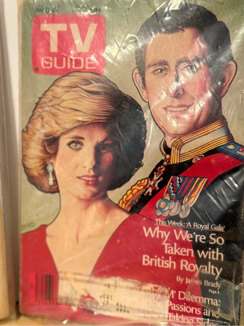Princess Diana TV Guide Set
